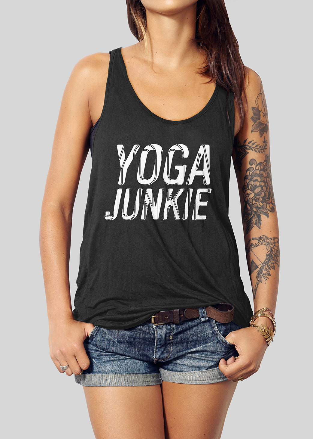 Yoga Junkie Flow Tank (two colors) – Fight Chix