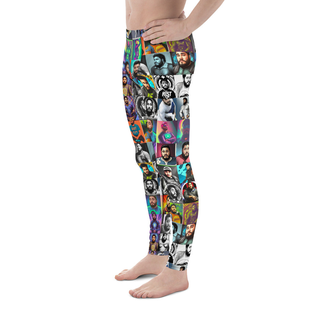 Squatch Selfie Men's Leggings