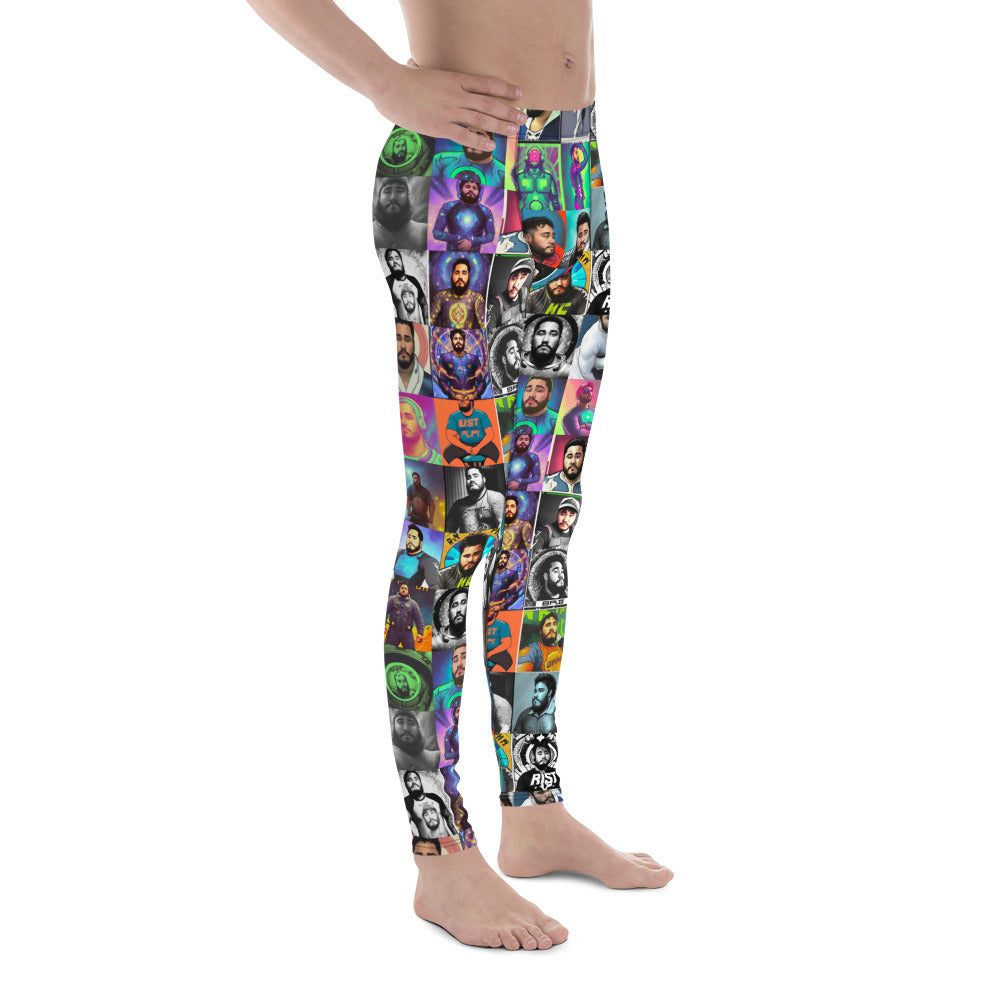 Squatch Selfie Men's Leggings