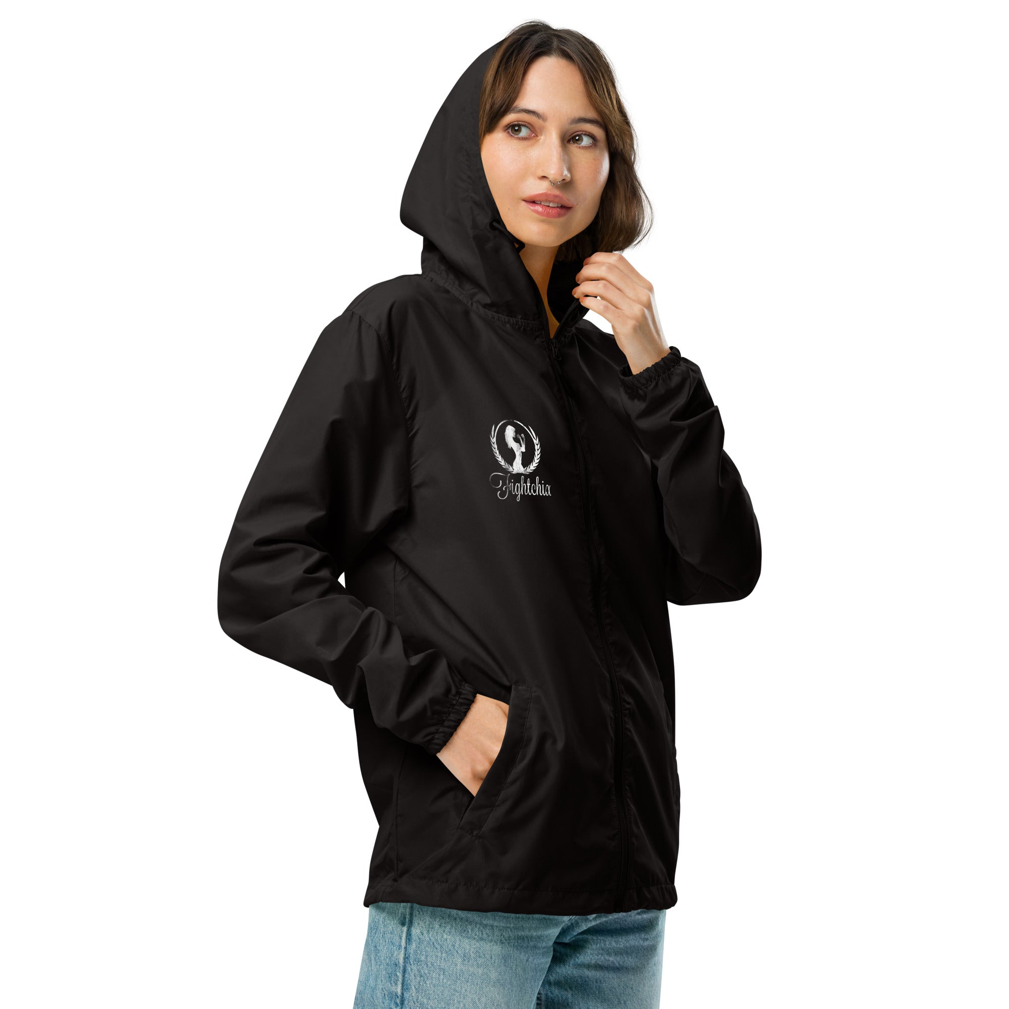 Jiujitsu Junkie Unisex lightweight zip up windbreaker