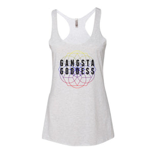 Gangsta Goddess Tank (white)